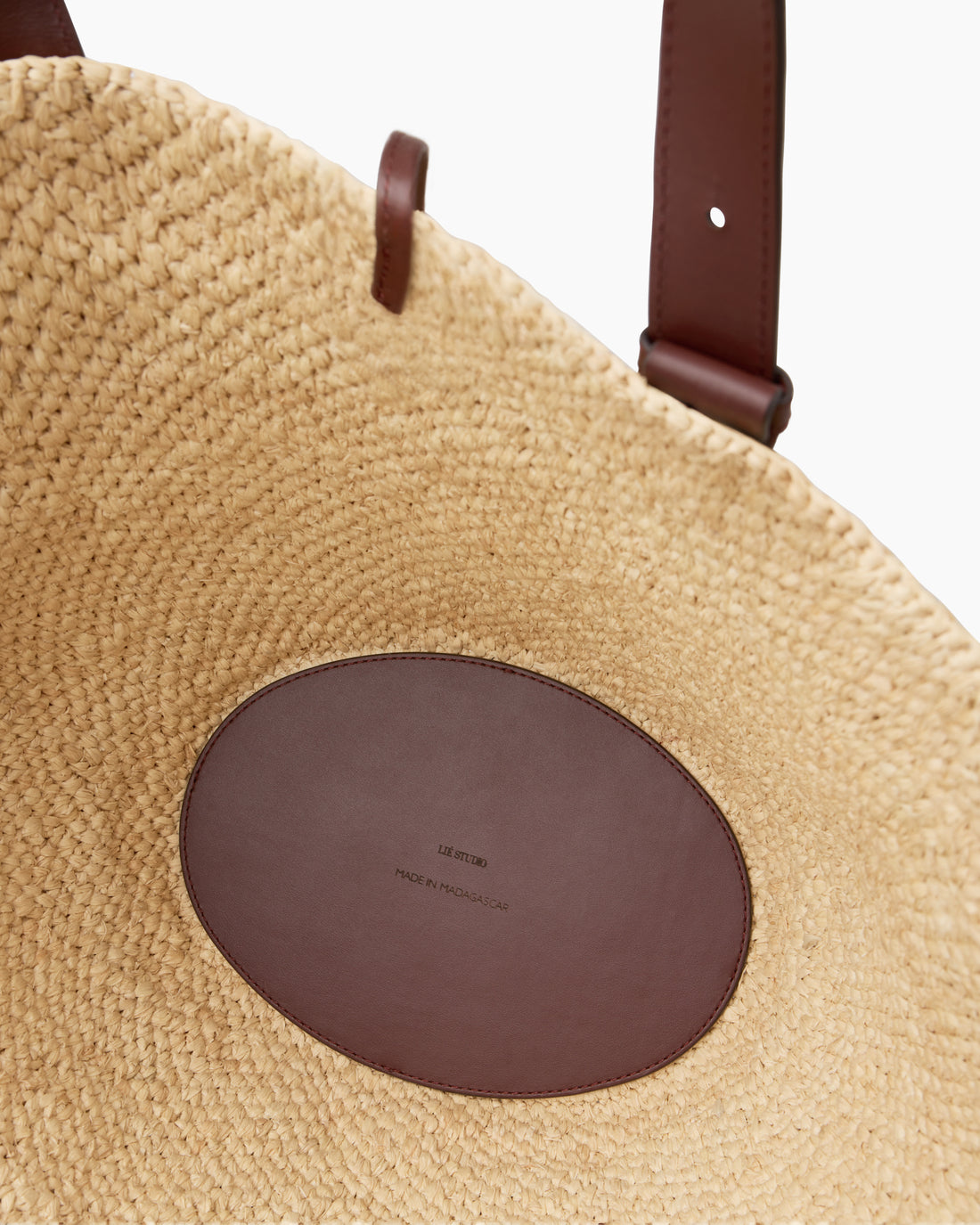 The Bianca Raffia Bag Large