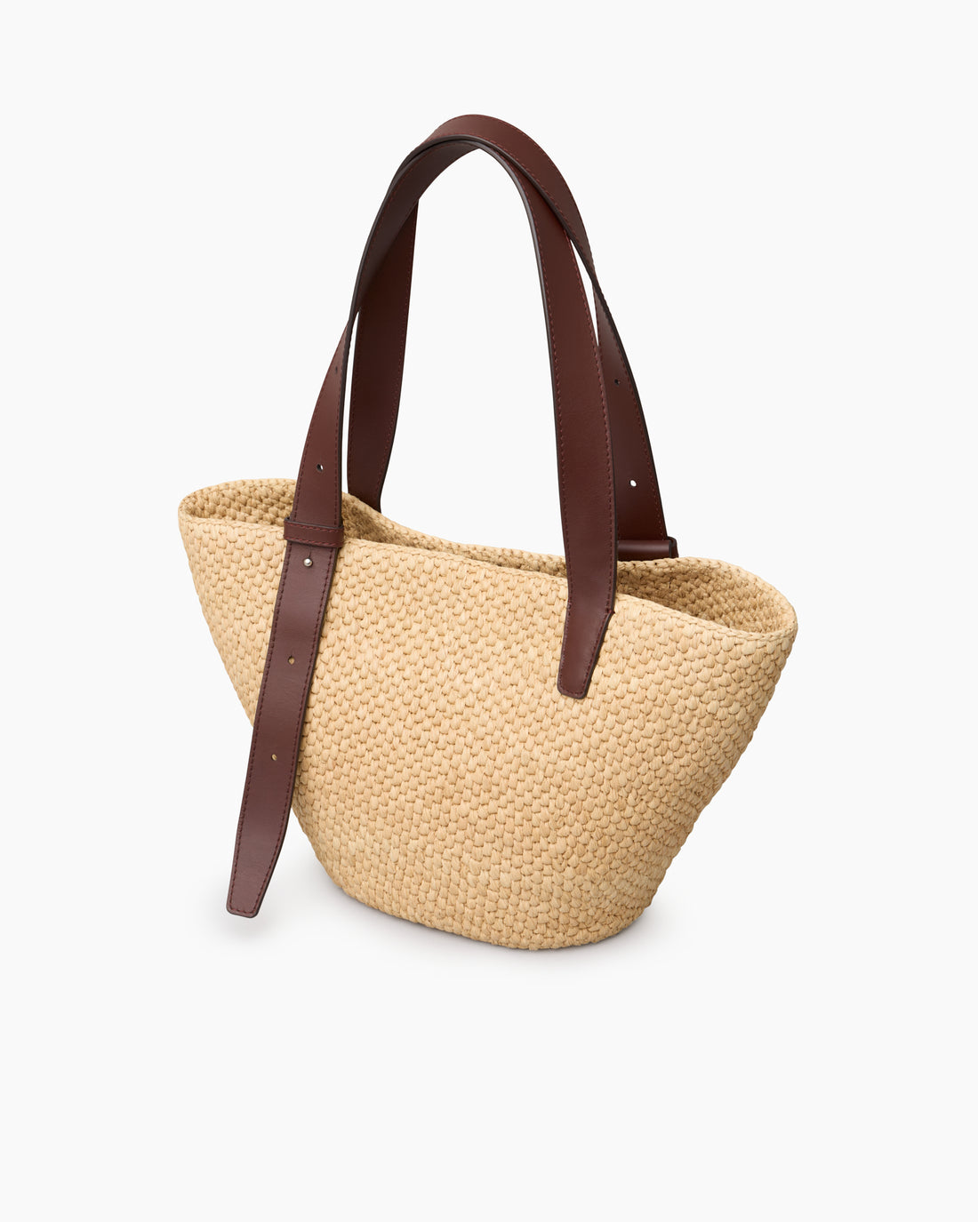 The Bianca Raffia Bag Small